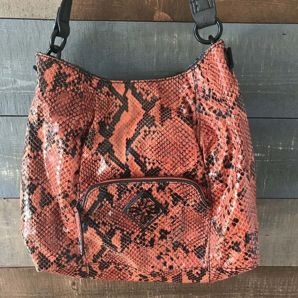 Simply Vera Vera Wang Snake Print Purse